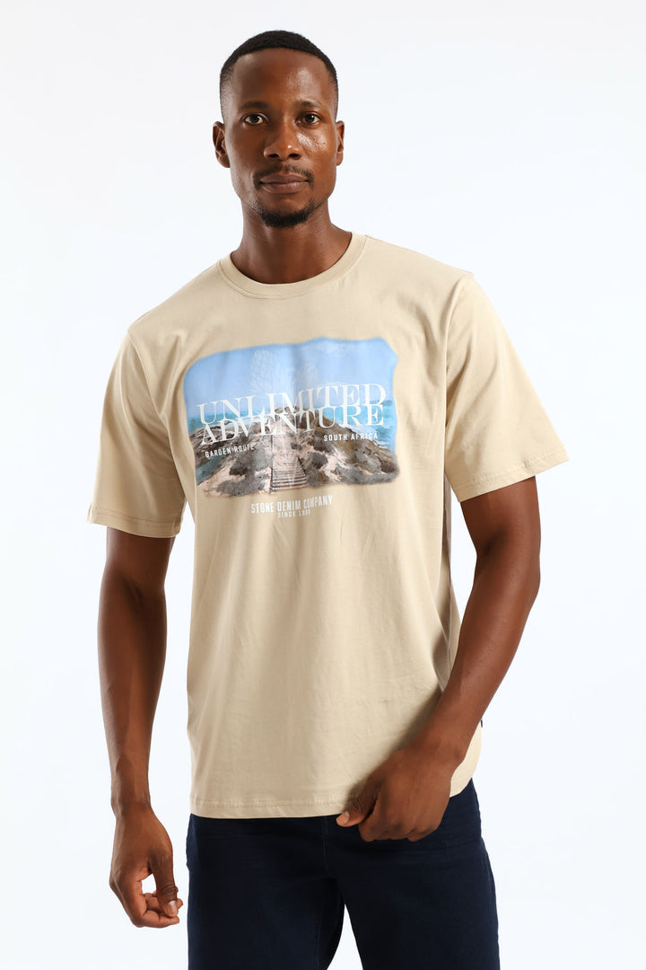 Unlimited Adventure Tee - Stone