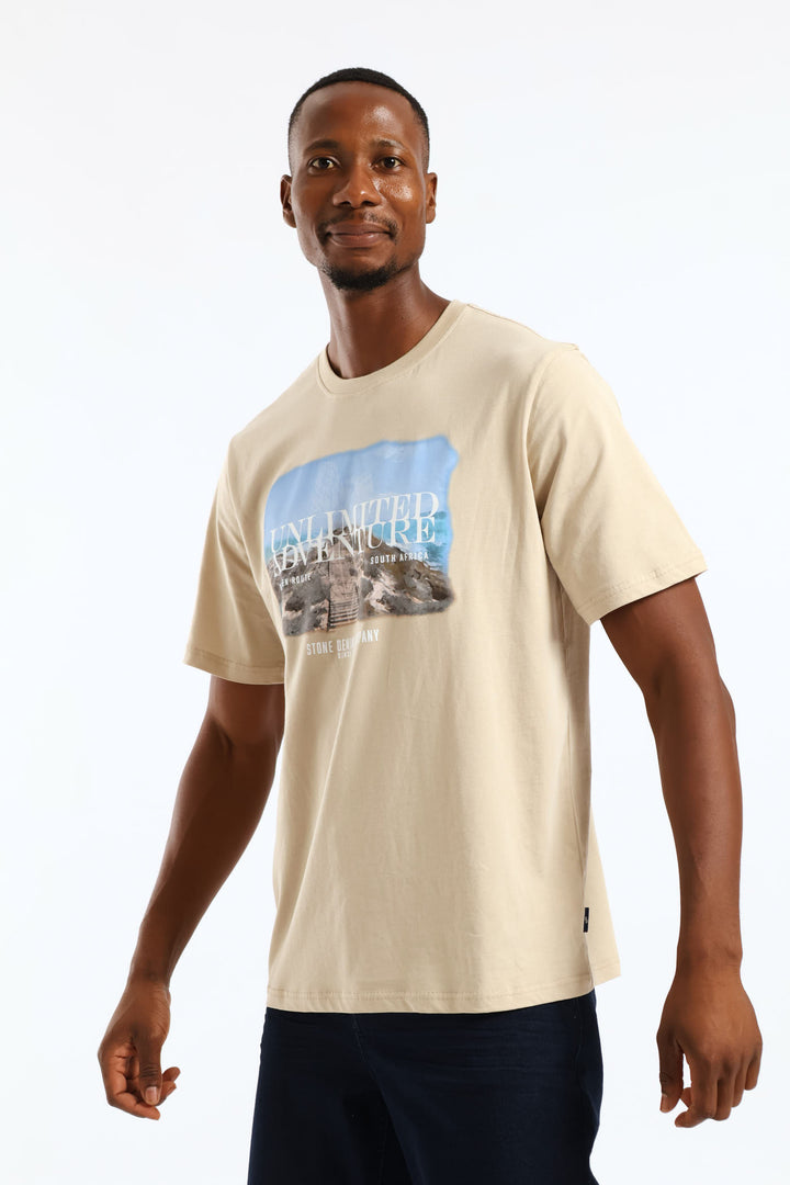 Unlimited Adventure Tee - Stone