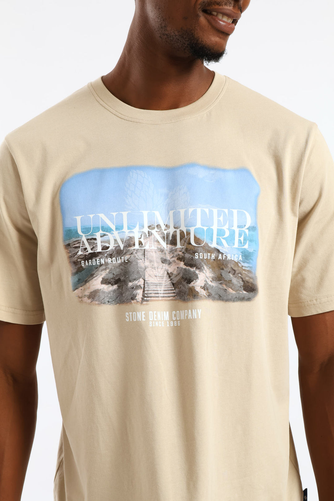 Unlimited Adventure Tee - Stone