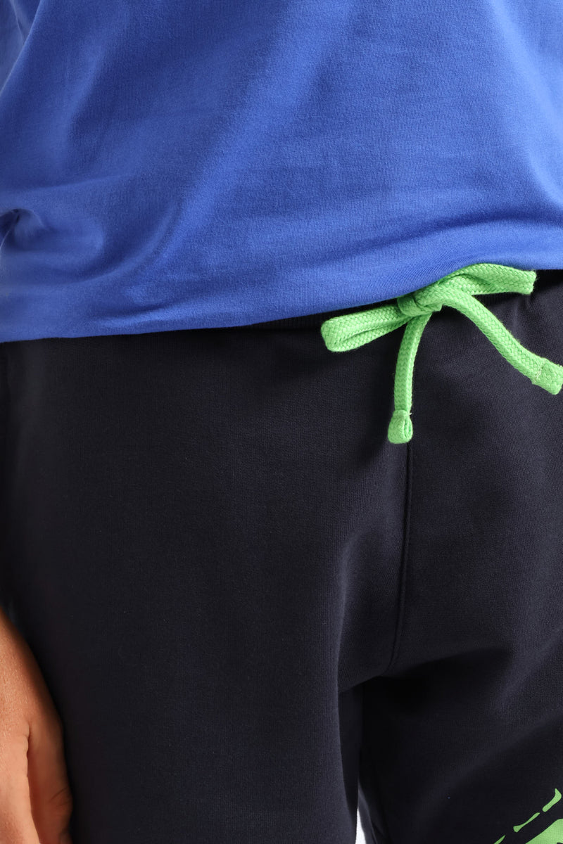 Boys Fleece Short - Navy