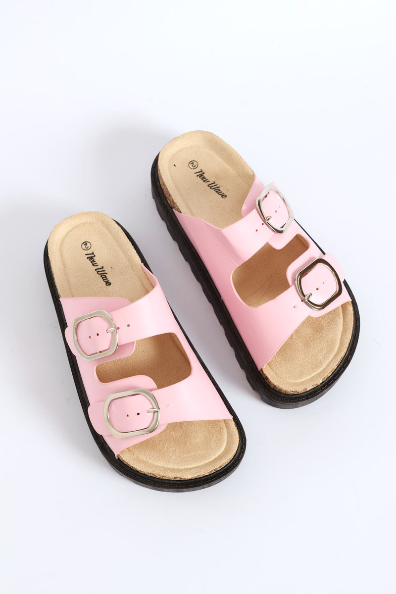 Girls Chunky Platform Health Sandal - Pink