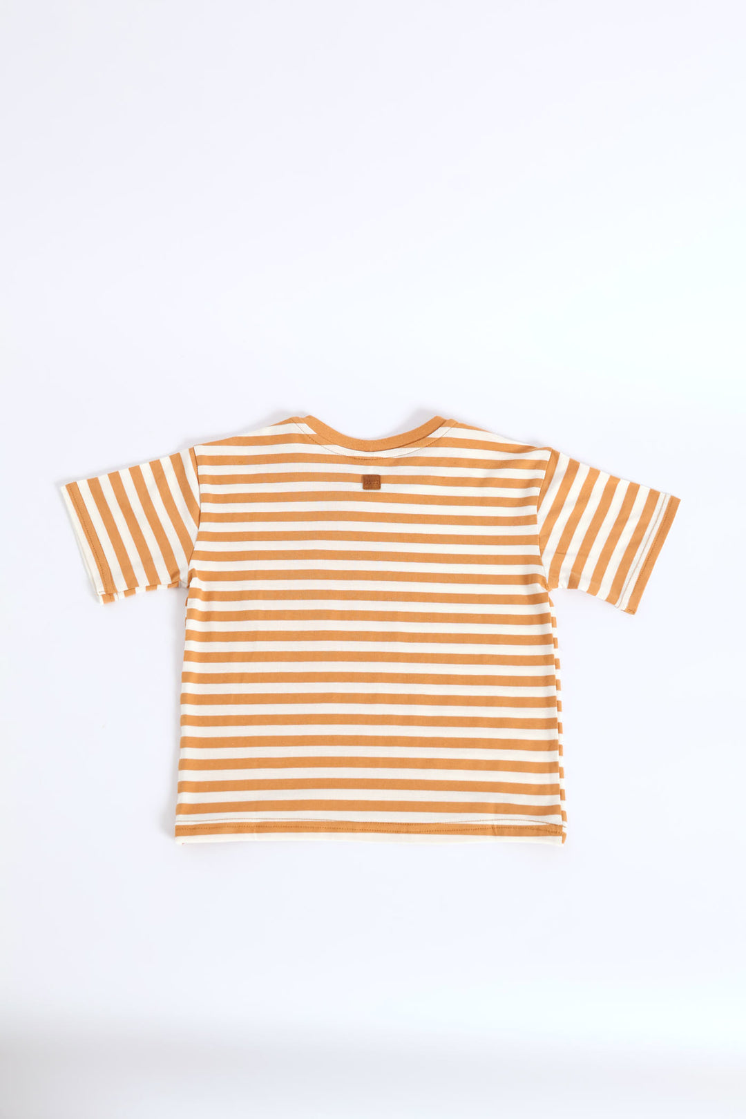 Keedo Boys Stripe Fashion Tee - Biscuit