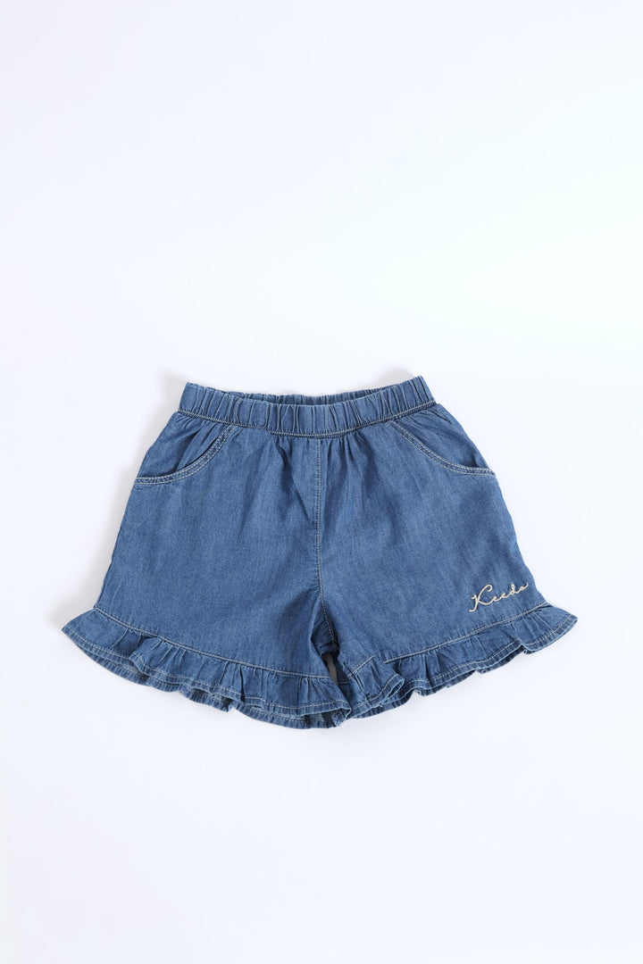 Keedo Girls Denim Short - Denim