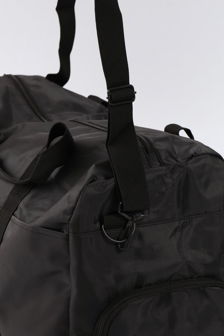 Travel Duffle Bag - Black