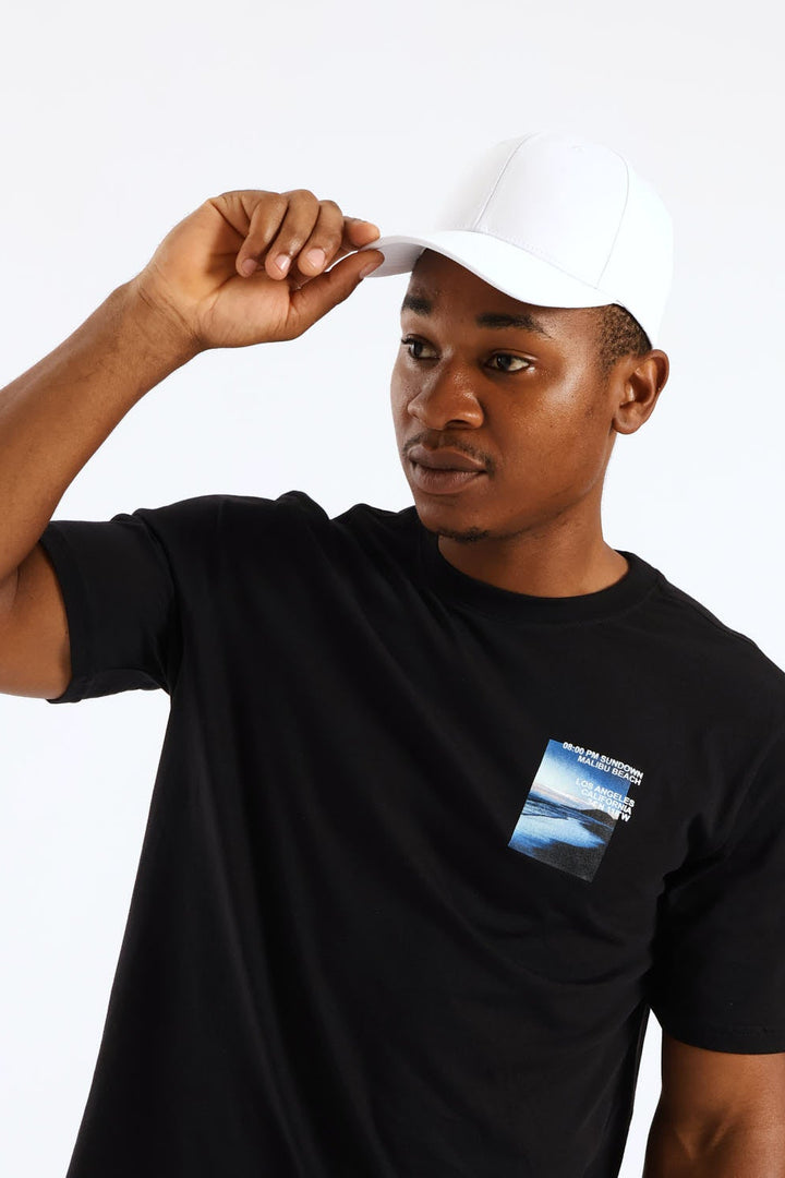 Opp Broken Twill Cap - White