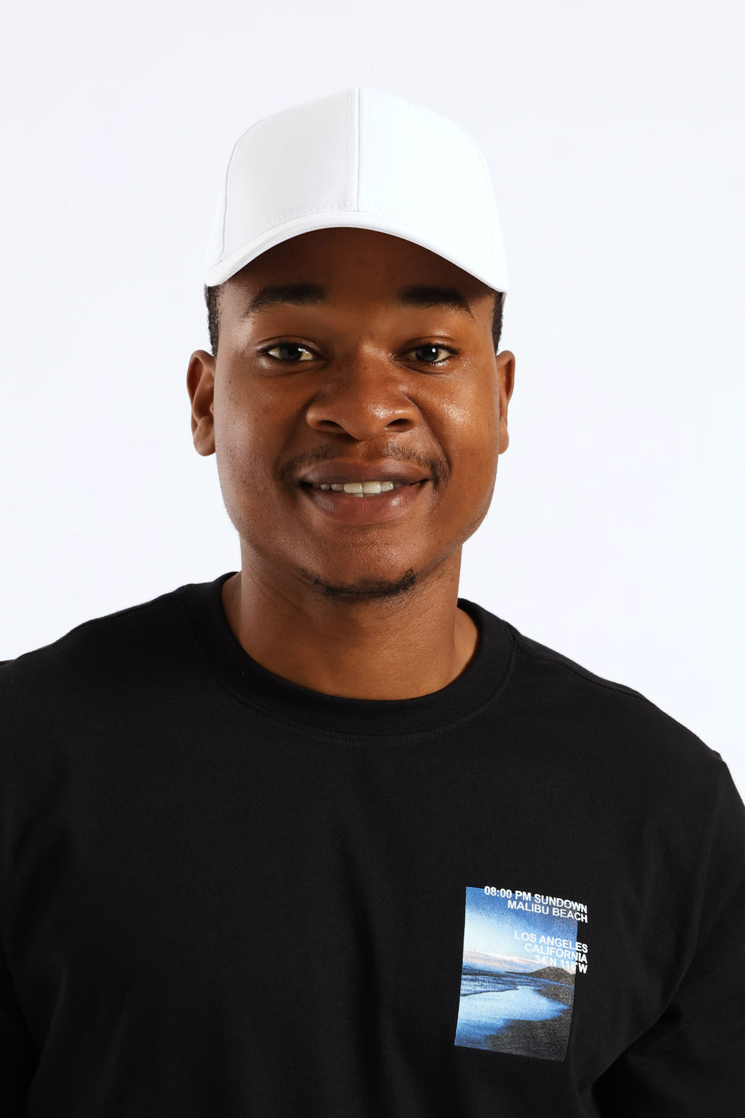 Opp Broken Twill Cap - White