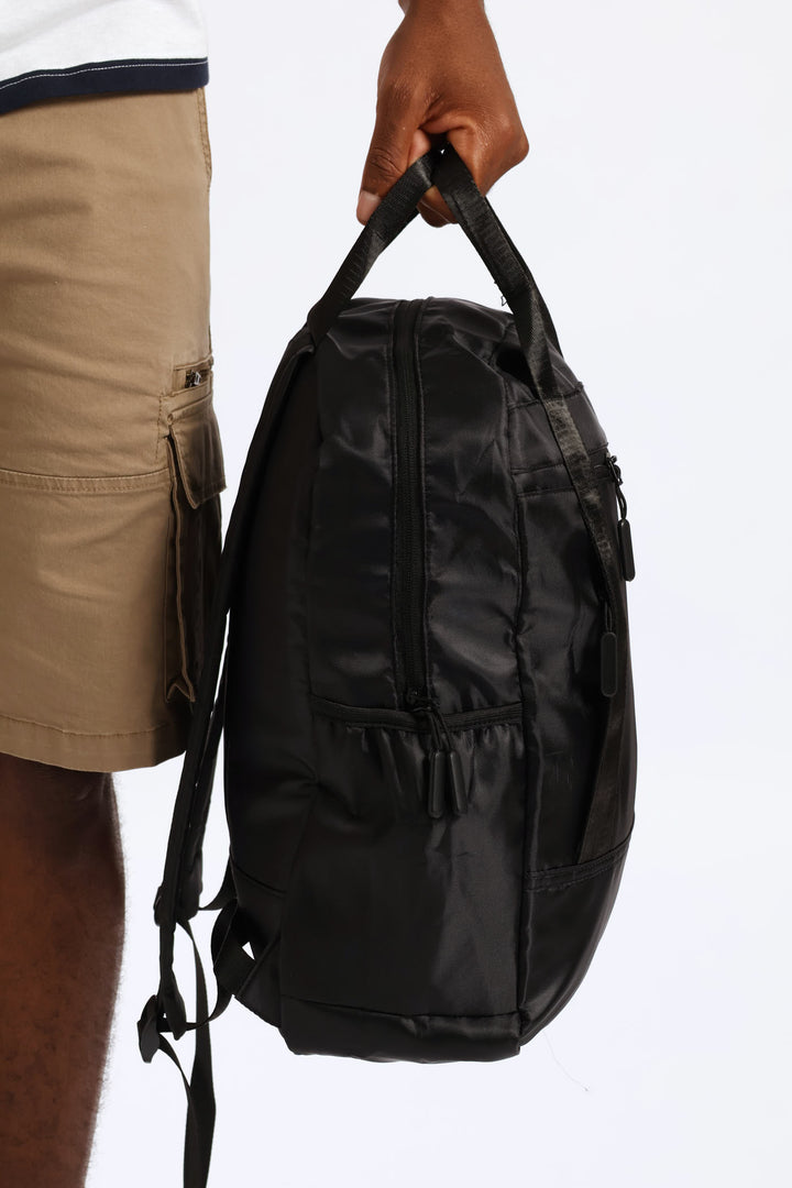 2 In One Backpack - Black