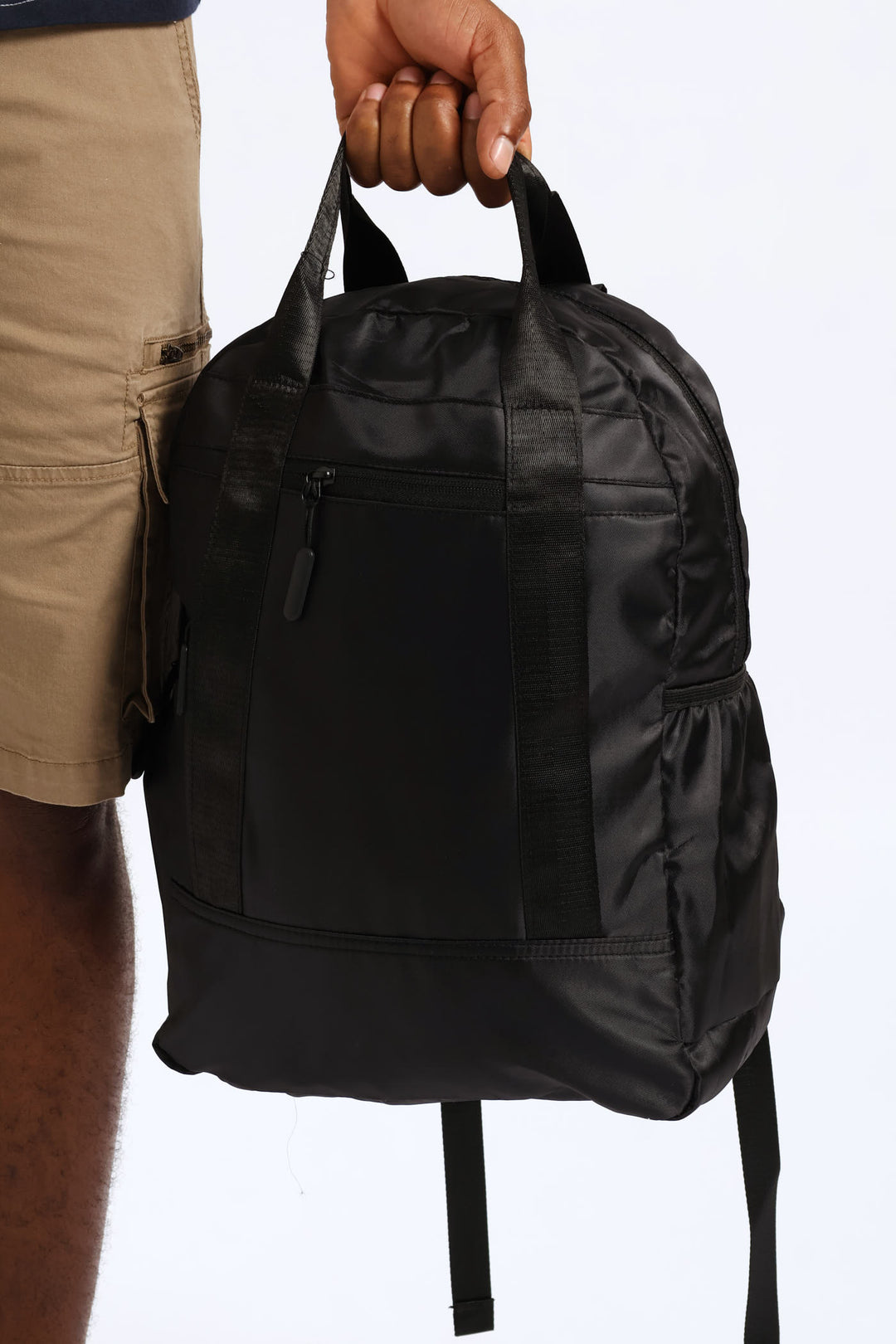 2 In One Backpack - Black