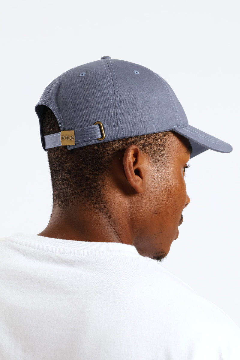 6 Panel Badge Peak - Blue