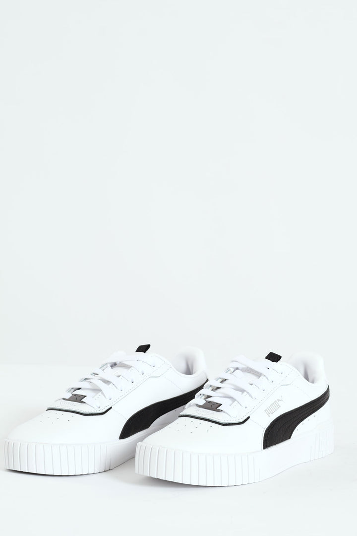 Carina 2.0 Lux Sneaker - White/Black