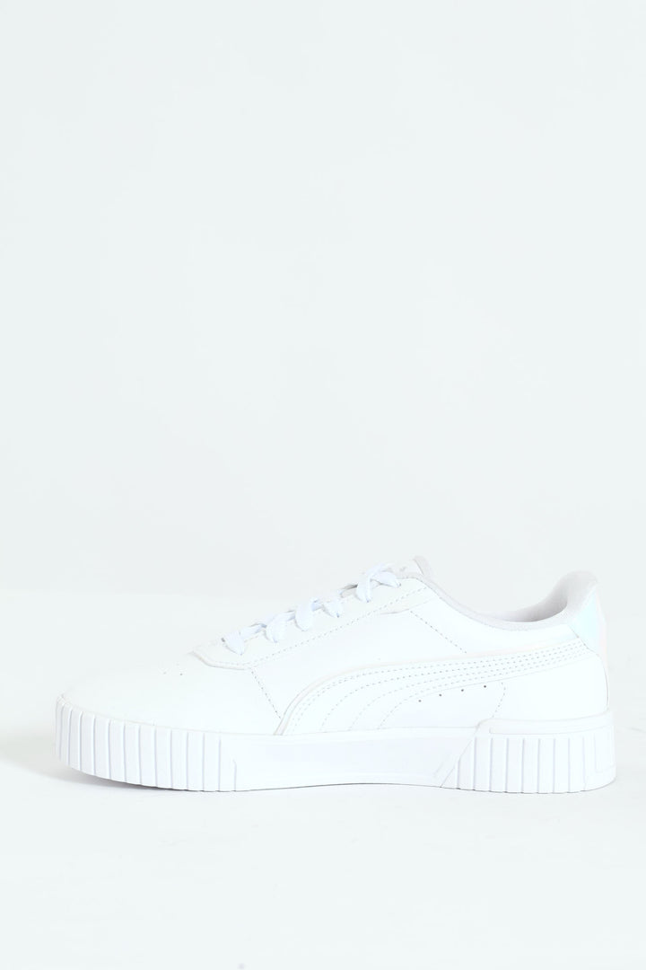 Girls Carina Holo Sneaker - White