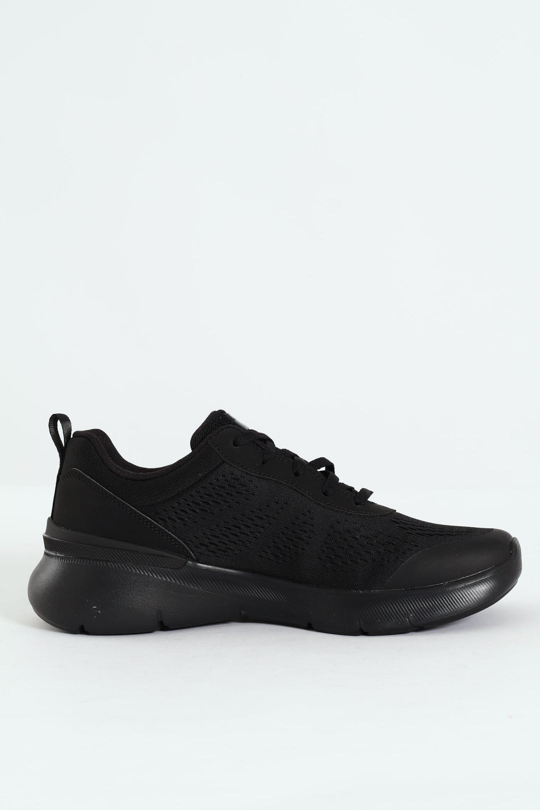 Skech-Air Dynamight 2.0 Lace Up Sneakers - Black/Black