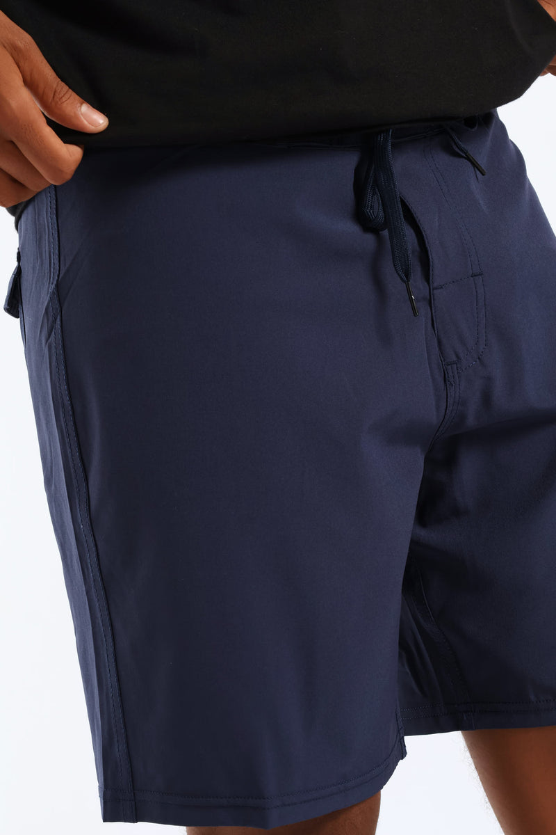 Stretch Trunk Short - Navy