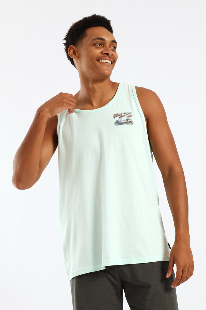 Crayon Wave Tee - Blue