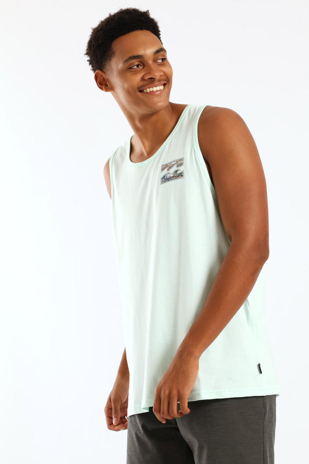 Crayon Wave Tee - Blue