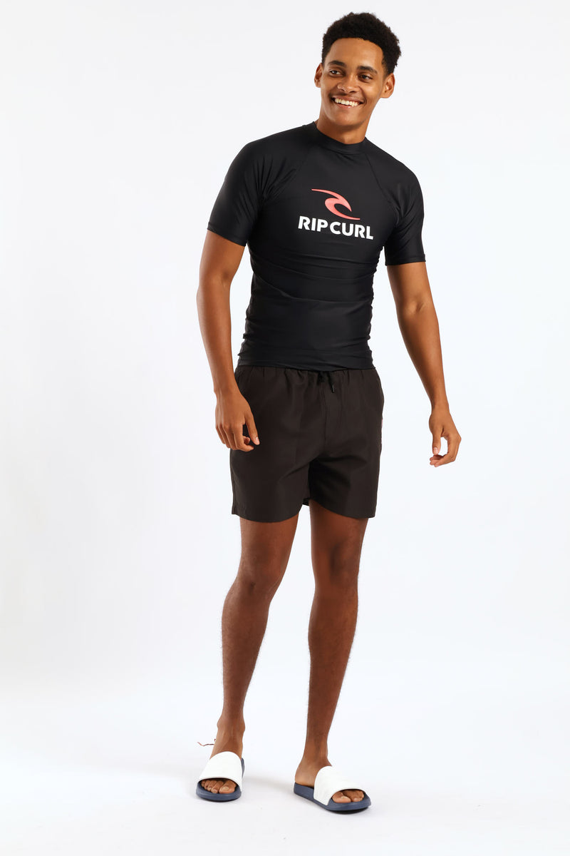 Corpo Short Sleeve Rashvest - Black