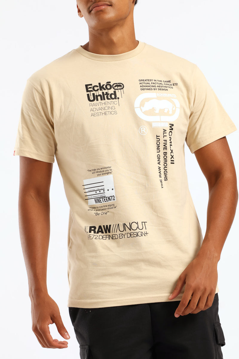 Uncut Tee - Brown