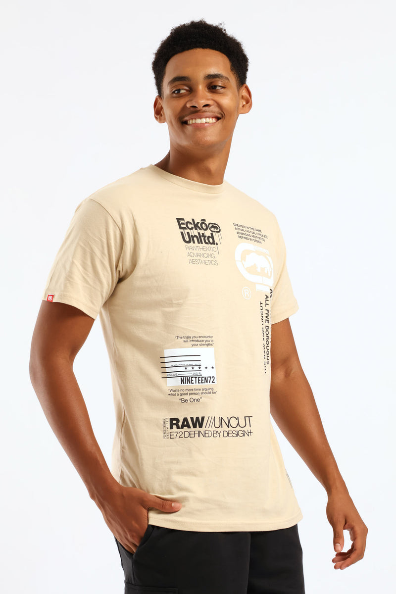 Uncut Tee - Brown