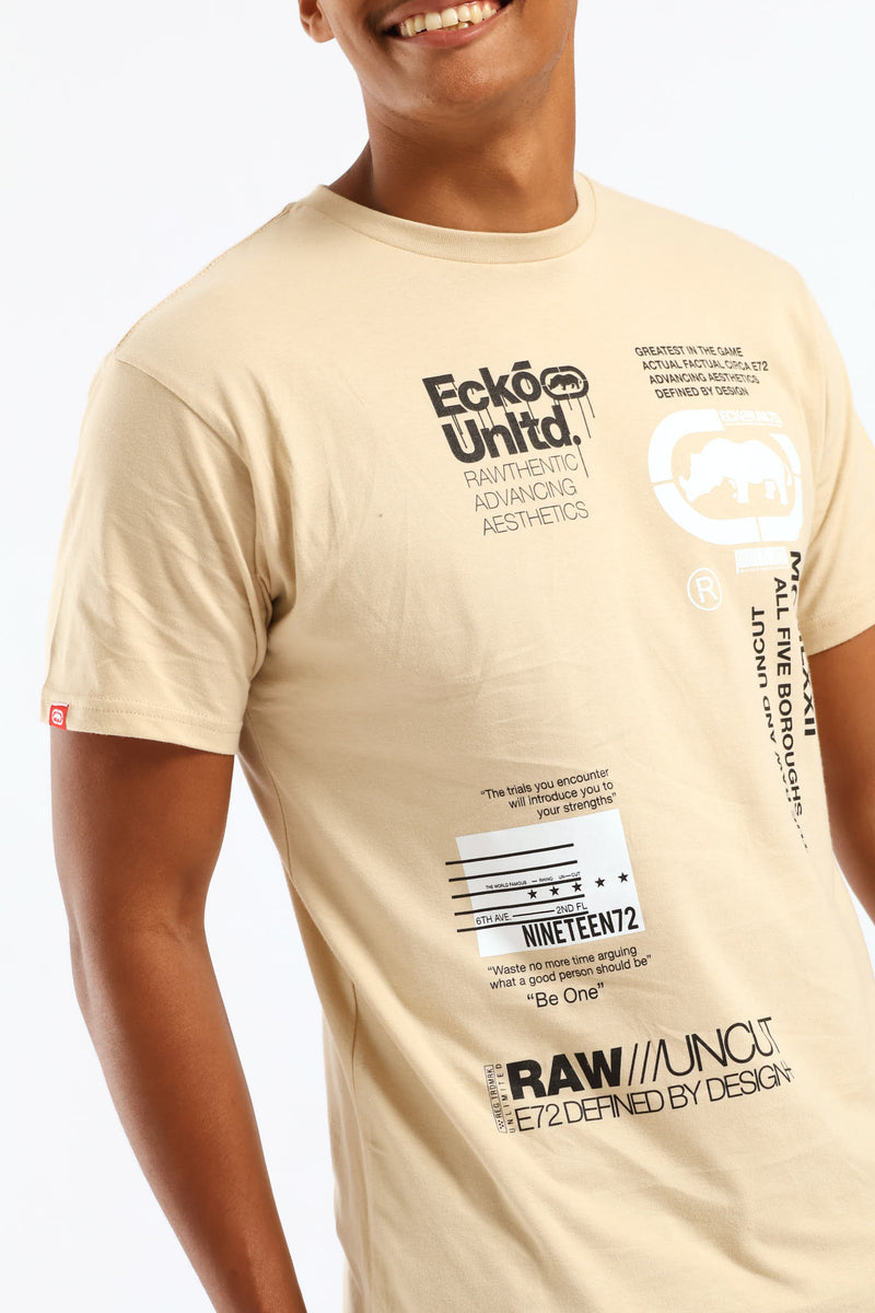 Uncut Tee - Brown