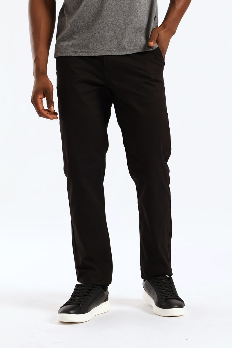 Slim Fit Chino - Black