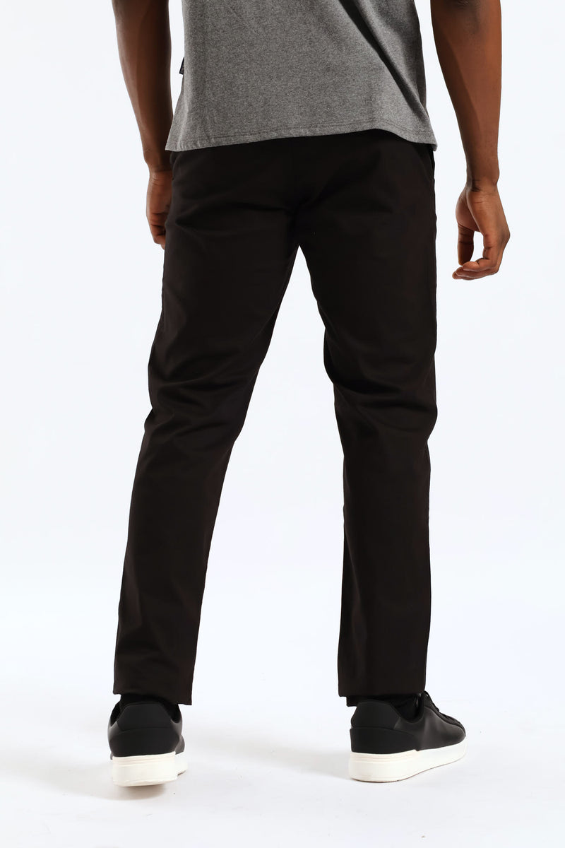 Slim Fit Chino - Black