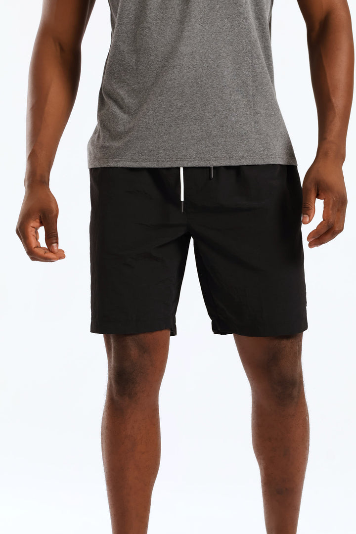 Plain Swim Short - Black