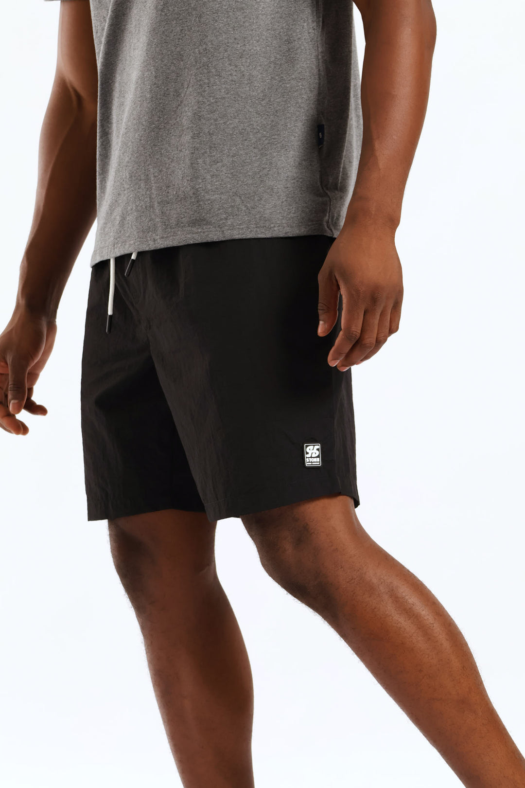 Plain Swim Short - Black