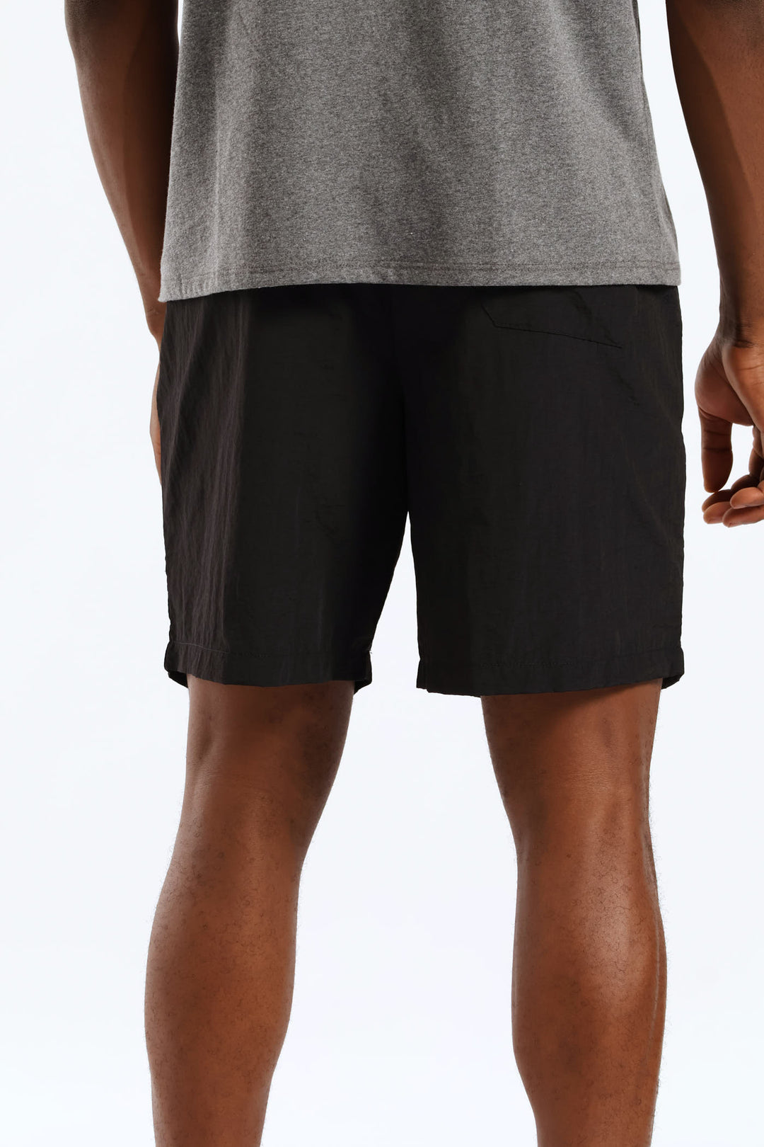 Plain Swim Short - Black