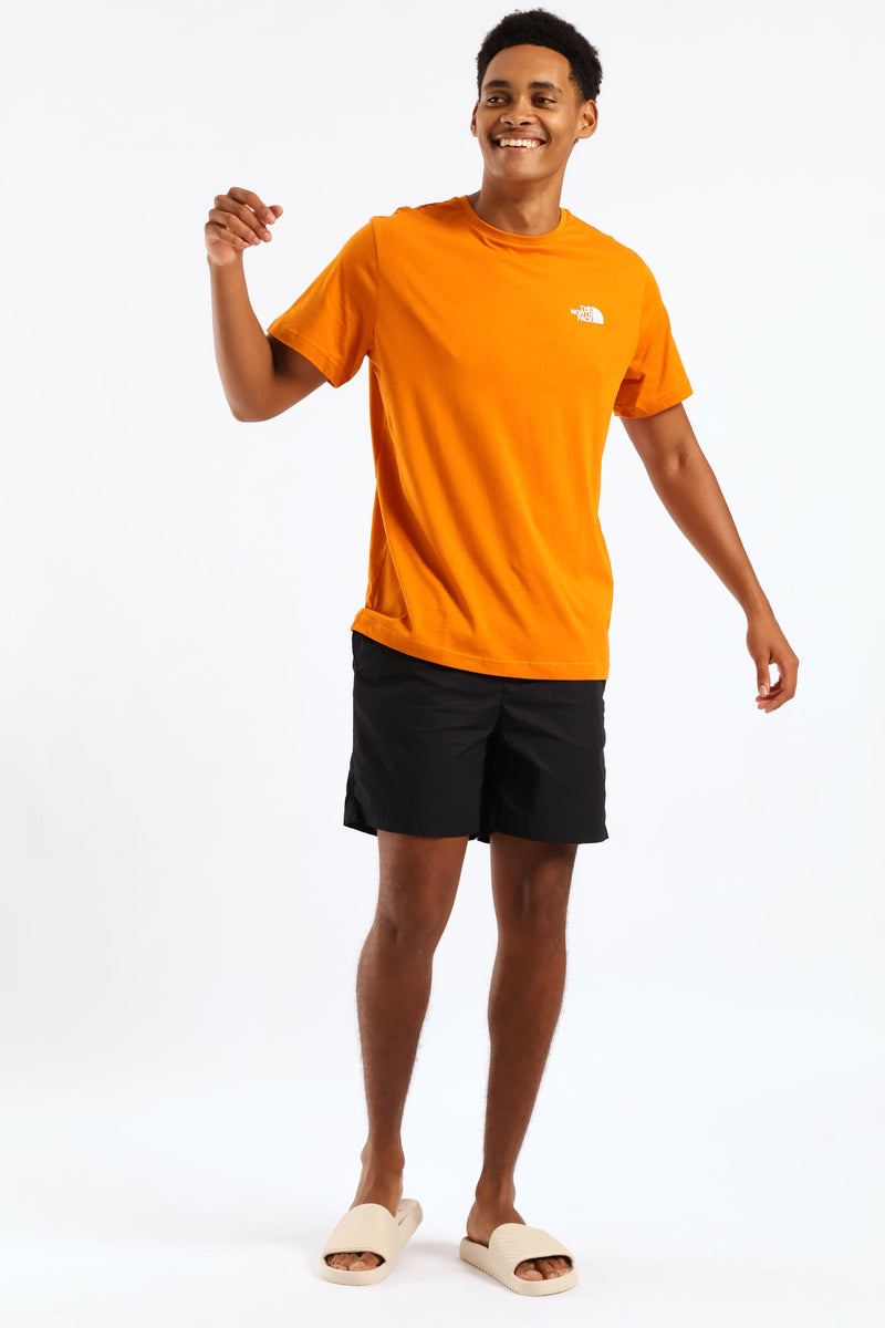 Simple Dome Tee - Orange