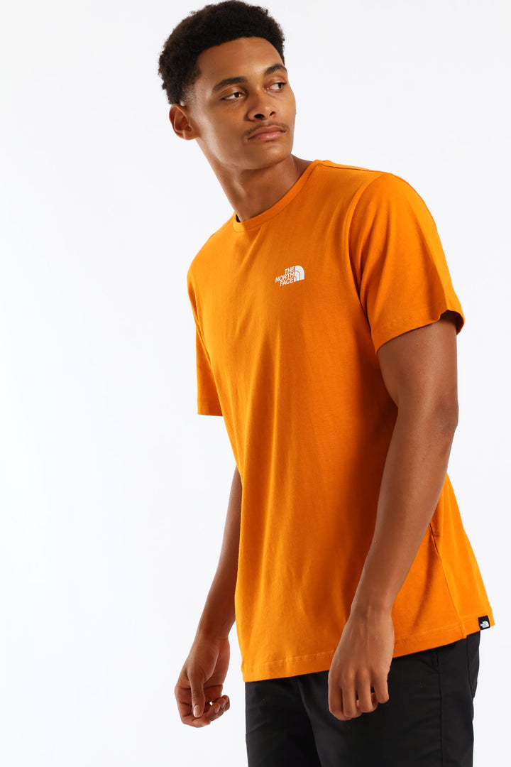 Simple Dome Tee - Orange