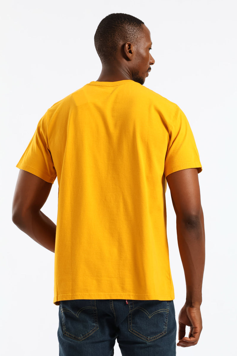 Relaxed Fit Tee - Mustard
