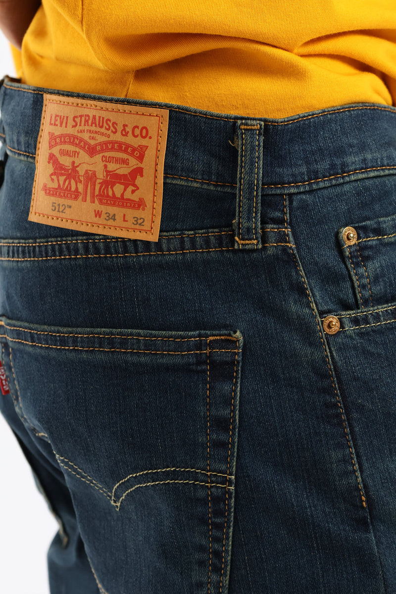 512 Canyon Dark Za Slim Taper Jean - Dark Indigo