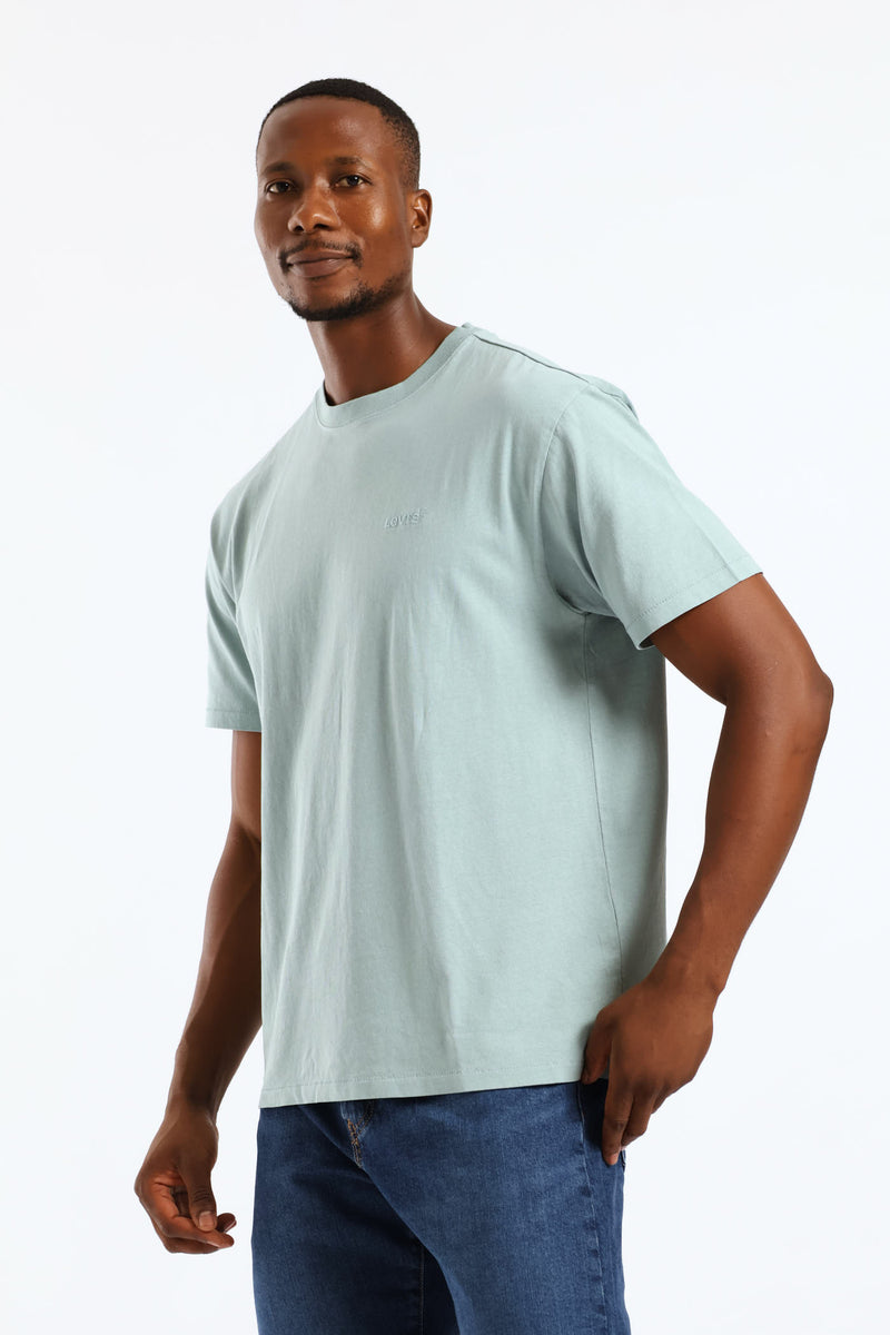 Red Tab Vintage Tee - Blue