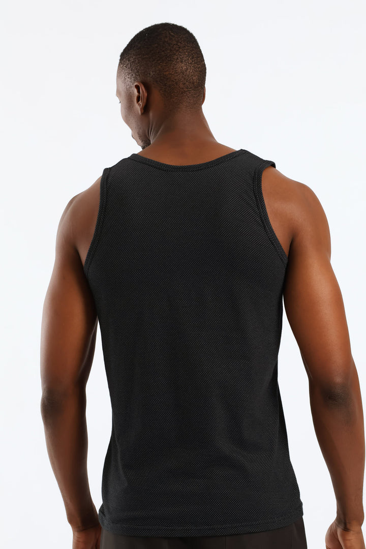 2 Pack Eyelet Vests - Black/White