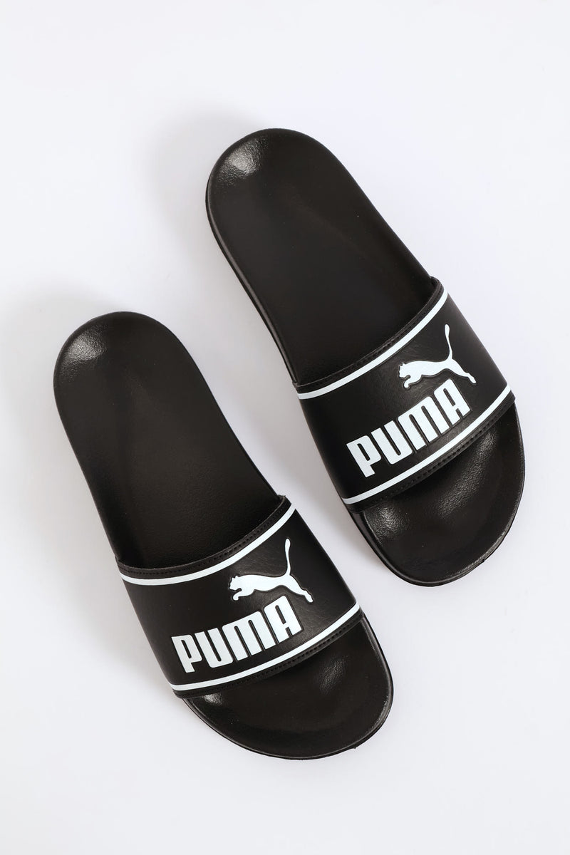 Boys Poolcat Jr Slide Sandal - Black