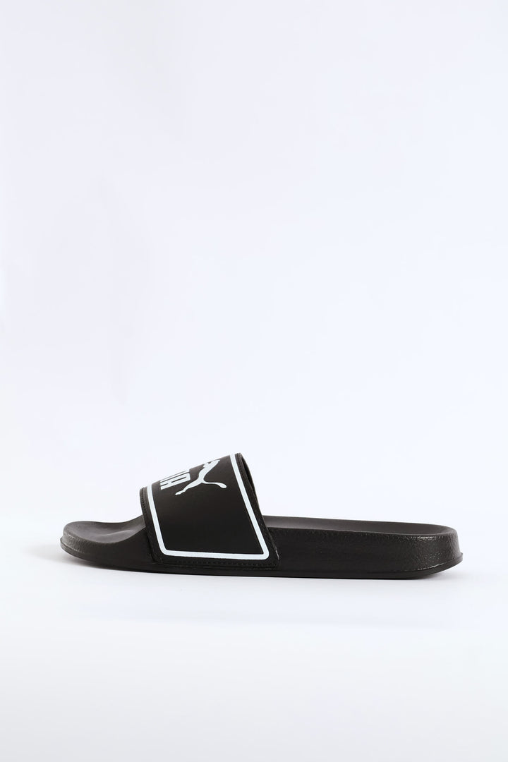 Boys Poolcat Jr Slide Sandal - Black