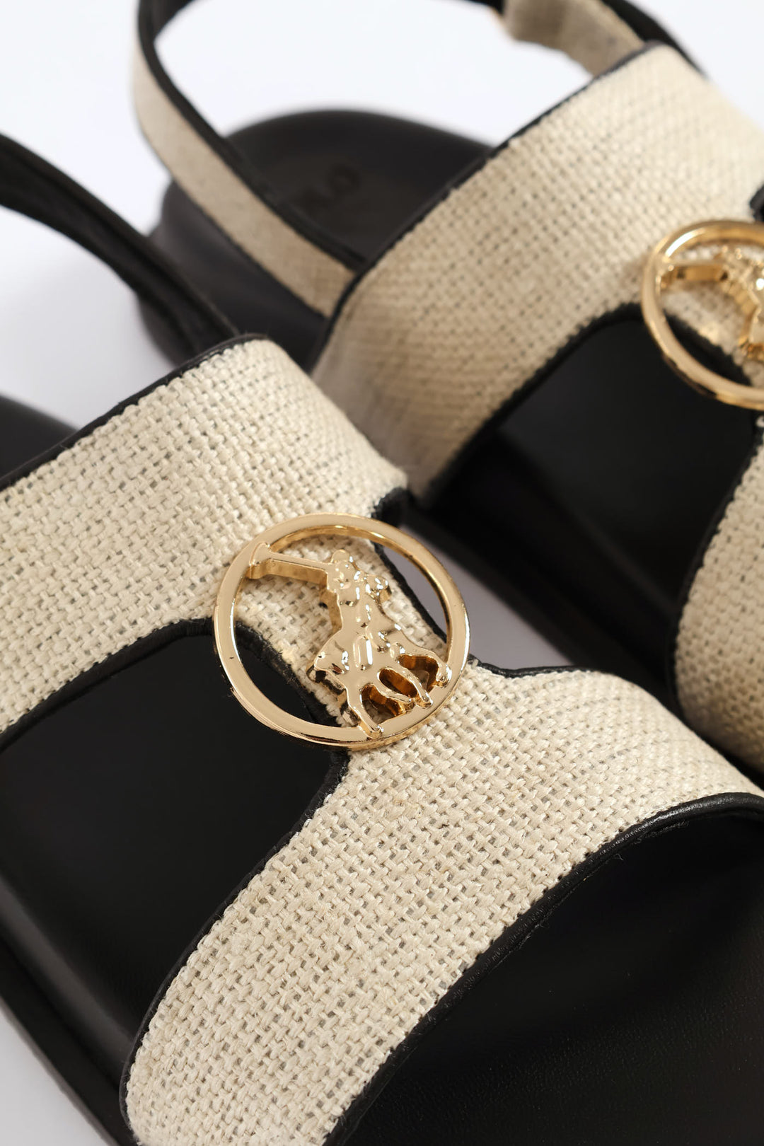 Moulded Trim Sandal - Off White