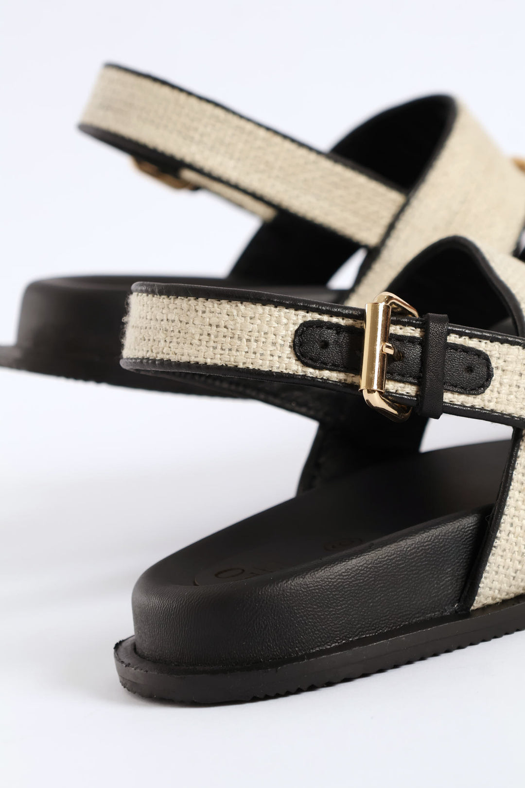 Moulded Trim Sandal - Off White