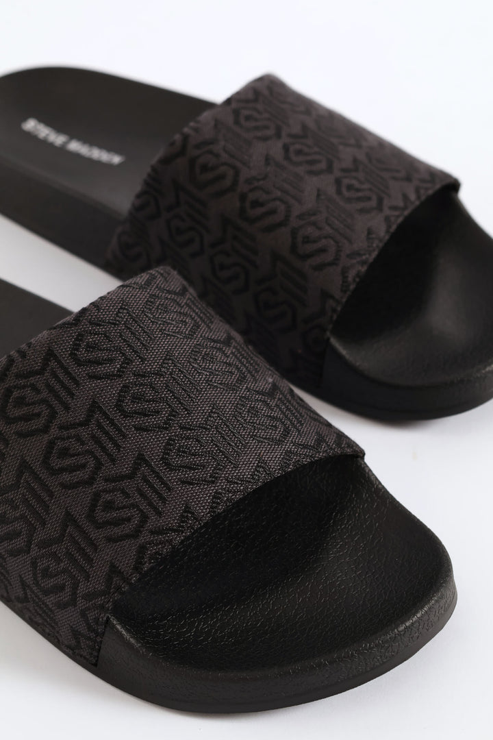 Speedup Logo Print Slide - Black