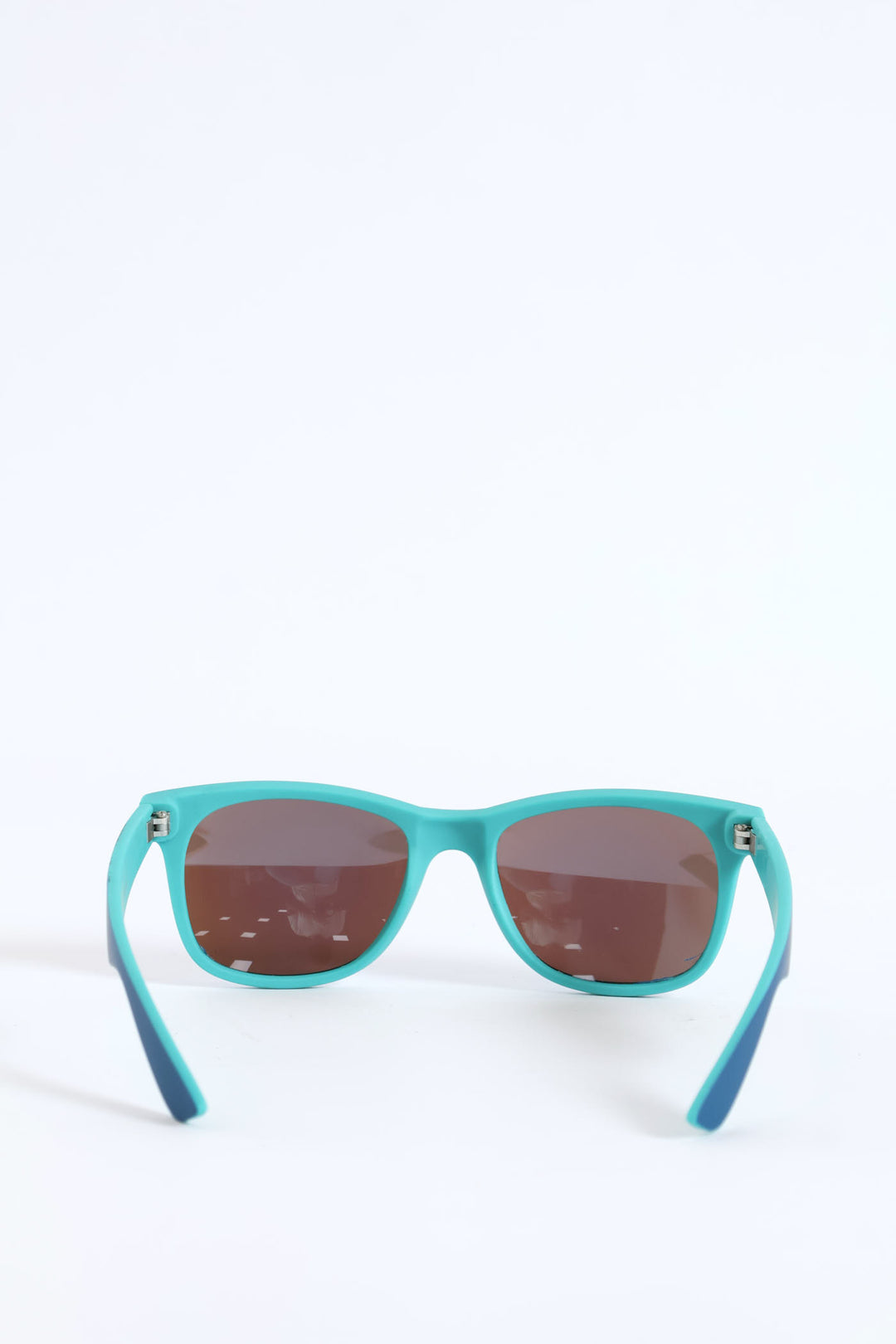 Pre-Boys Colour Block Mirror Wayfarer Sunnies - Blue