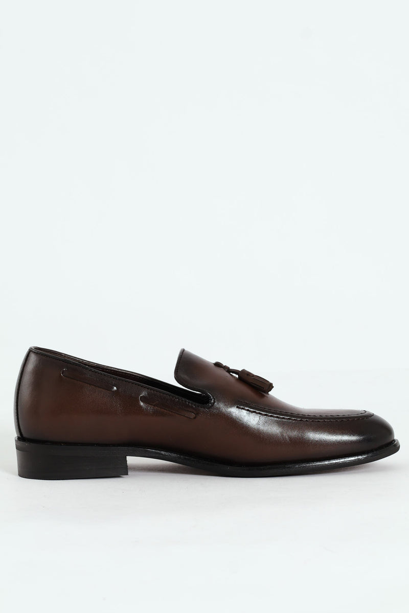 Tassle Loafer - Chocolate