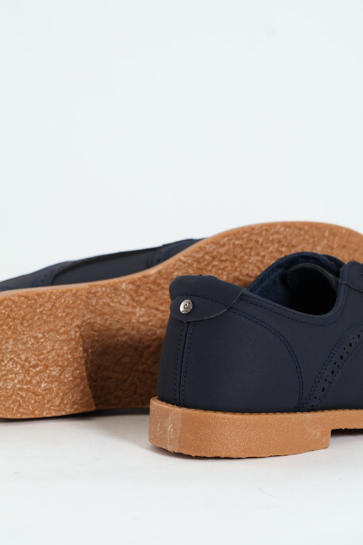 Le Champ 12 Lace Up Oxford Shoe - Navy