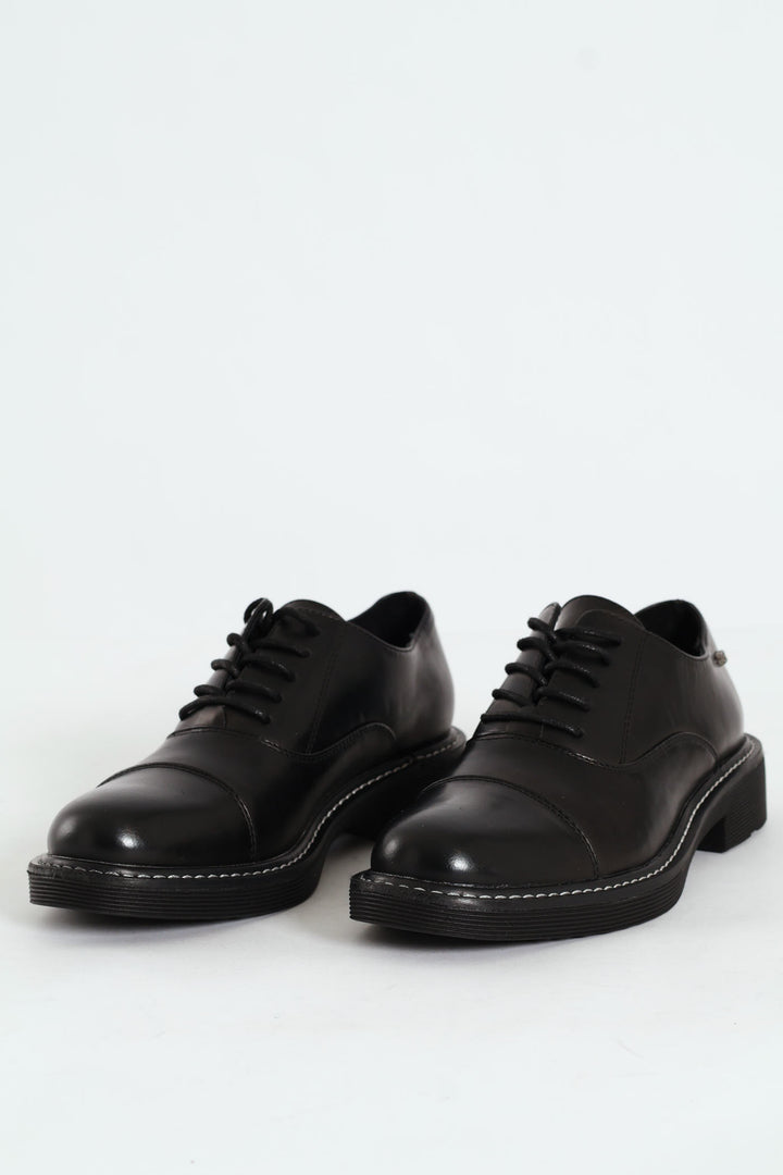 Princeton 1 Lace Up Oxford Shoe - Black