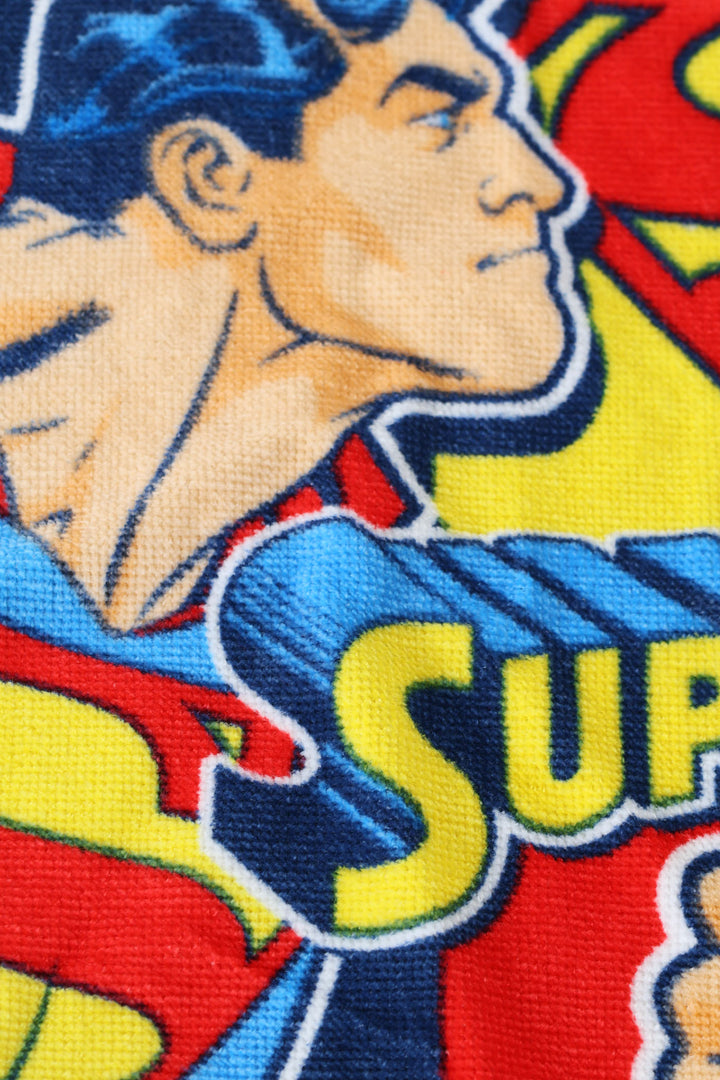 Pre-Boys Superman Face Cloth - Blue