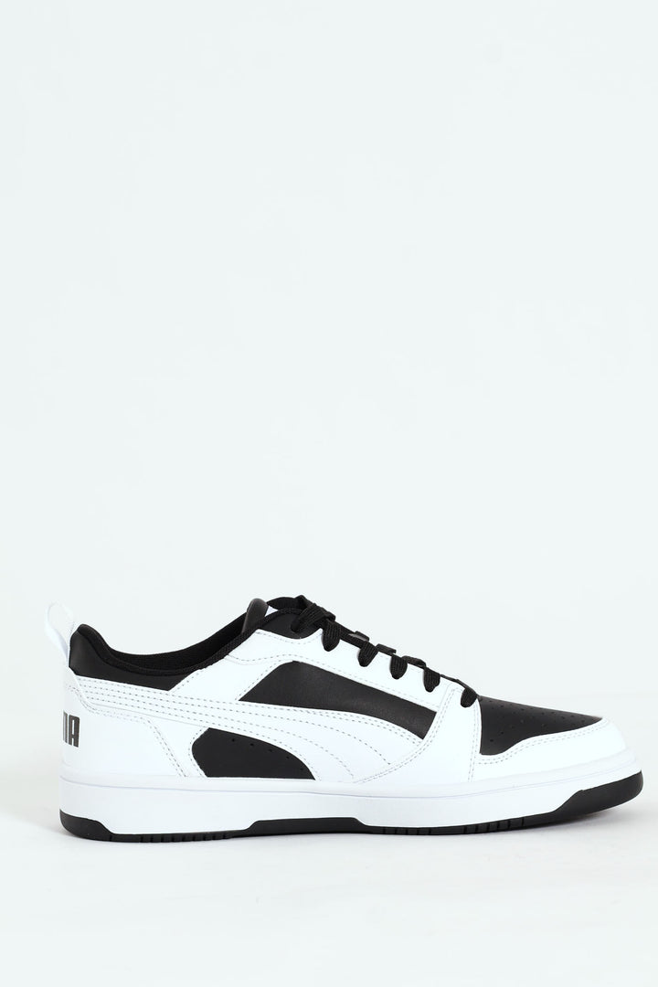 Rebound V6 Low Court Sneaker - Black/White