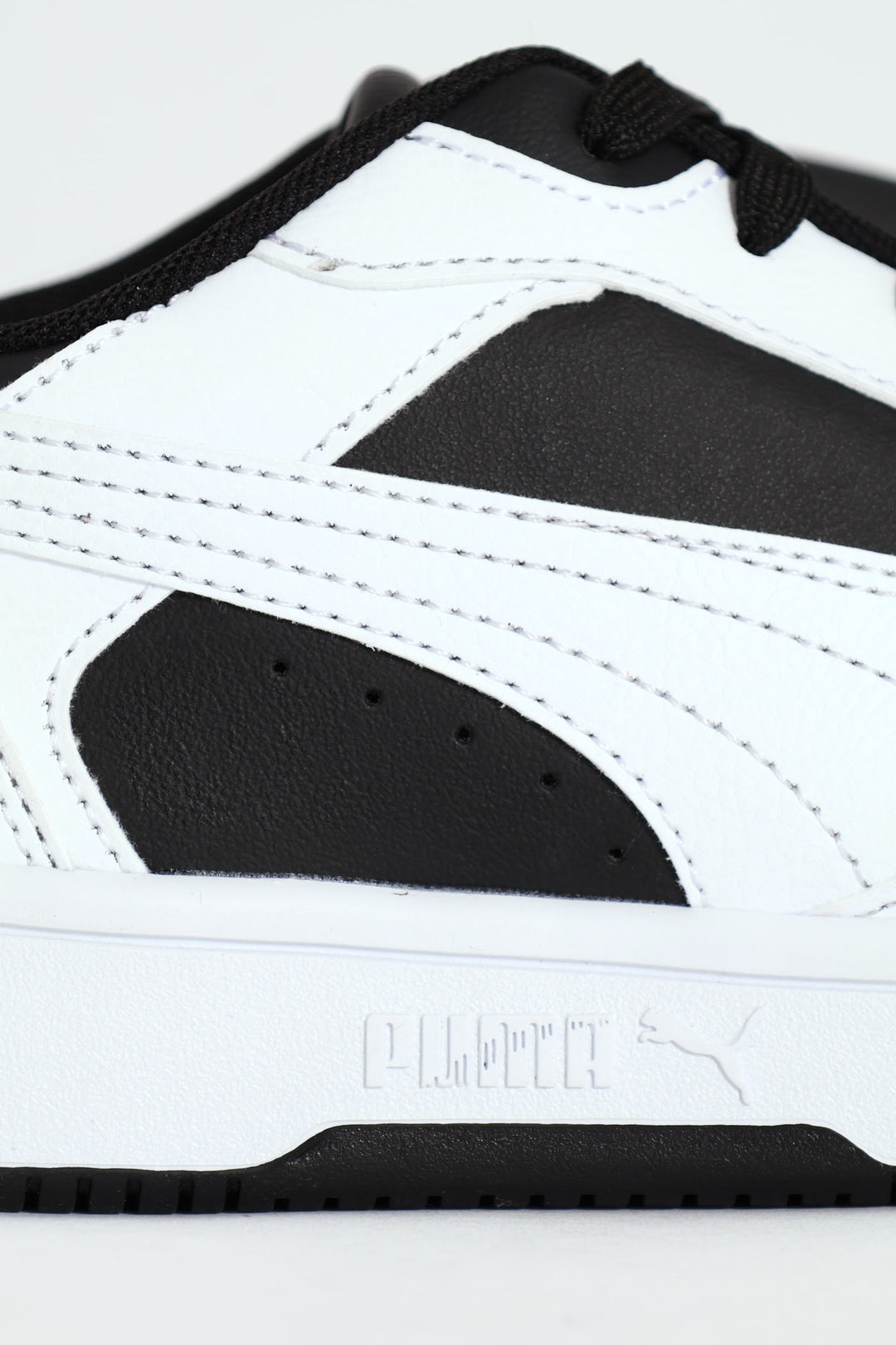 Rebound V6 Low Court Sneaker - Black/White