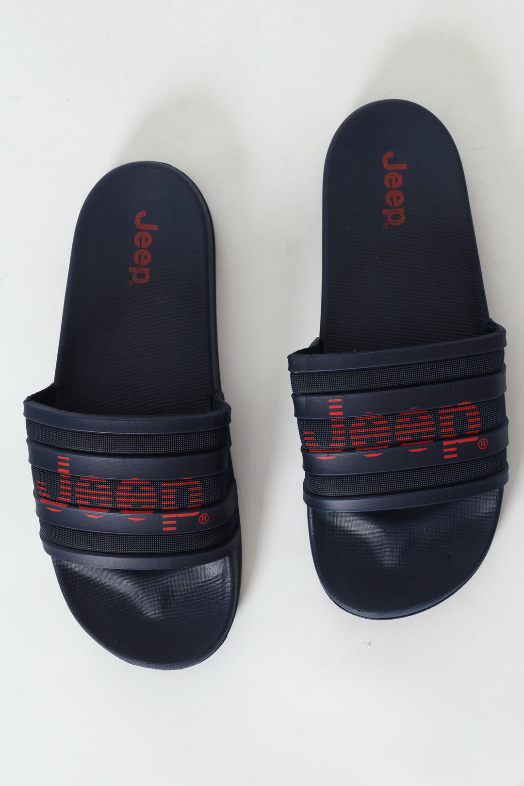 Sunny Pool Slide Sandal - Navy/Red