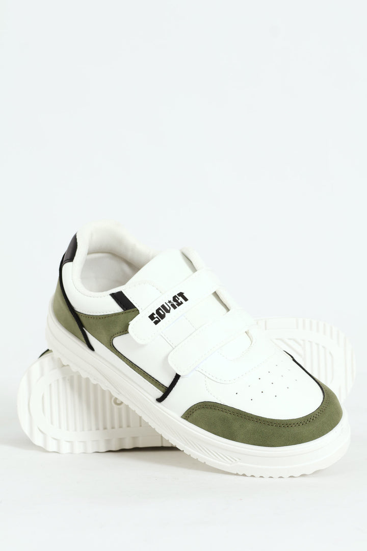 Boys Y Rex Sneaker - Cream