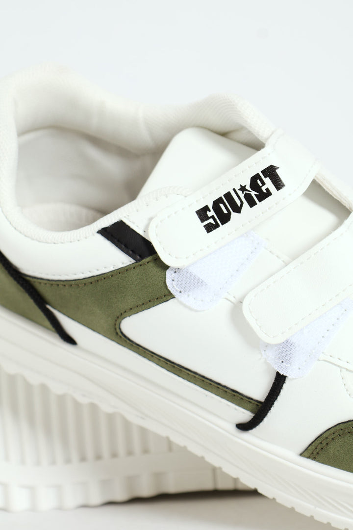 Boys Y Rex Sneaker - Cream