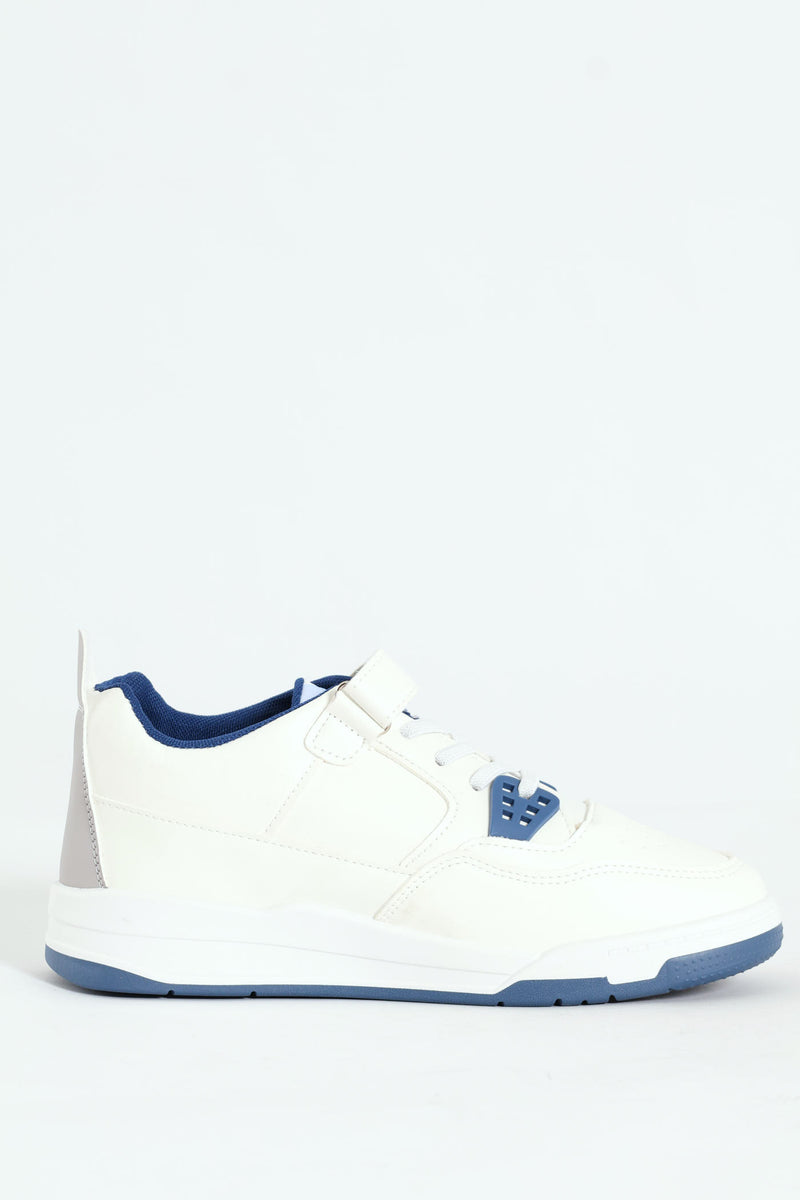 Boys Y Krypto Sneaker - White